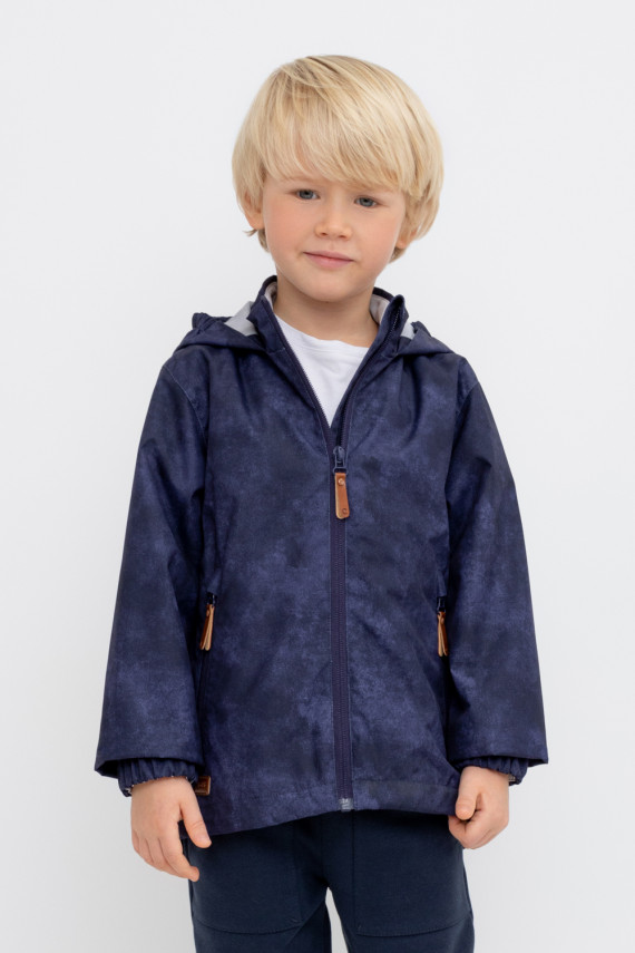 

Куртка ветровочная для мальчика для мальчиков CROCKID, ВК 30132/н/1 Ал, цвет - синий, Куртка ветровочная для мальчика