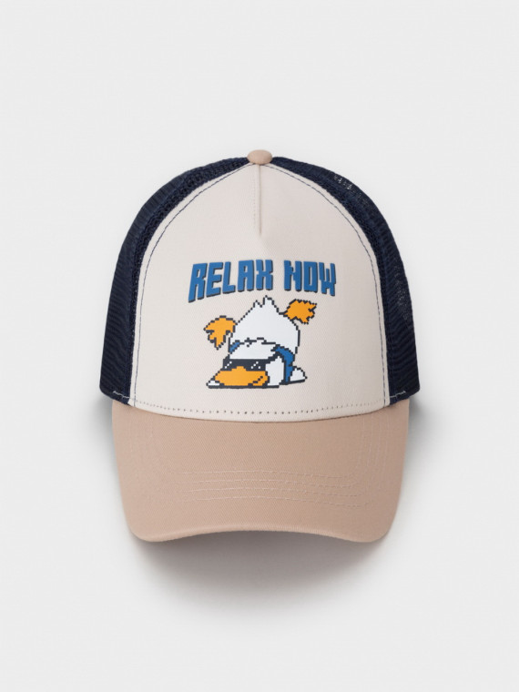 

Кепка для мальчиков CROCKID, ТК 80111, цвет - светло-бежевый, Кепка