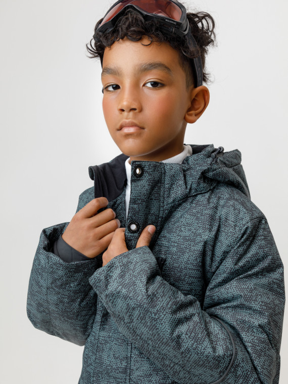 

Куртка с утеплителем нового поколения для мальчиков CROCKID, ВК 36095/н/2 ГР, цвет - зеленый, Куртка с утеплителем нового поколения