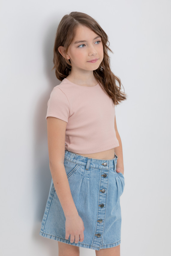 Футболка для девочек CROCKID К 302049 цвет - розовый 299₽