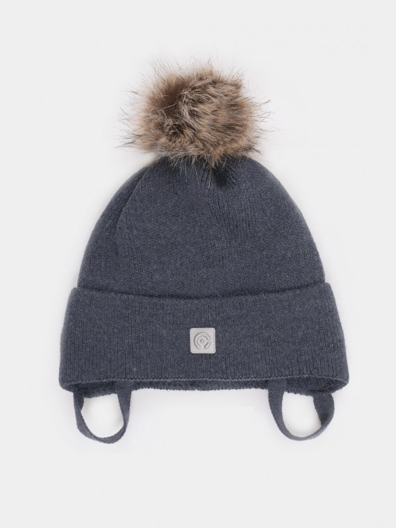 

Шапка для мальчиков CROCKID, КВ 20395/ш, цвет - серый, Шапка