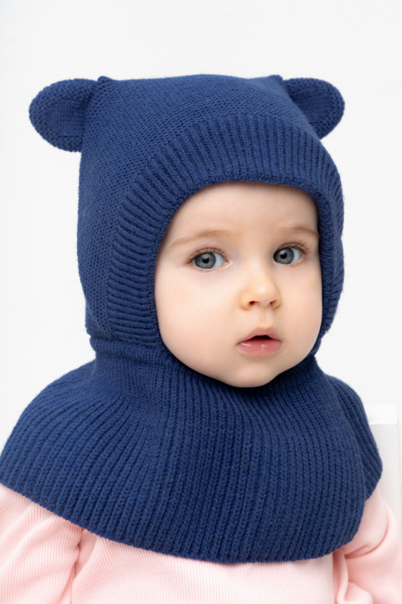 

Шапка для мальчиков CROCKID, КВ 20364/ш, цвет - синий, Шапка