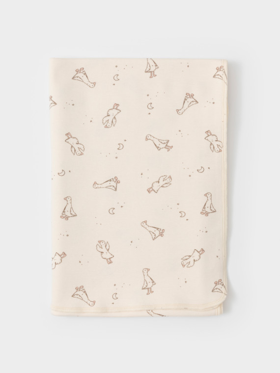 

Простынка для новорожденных CROCKID, К 8512, цвет - сахар, Простынка