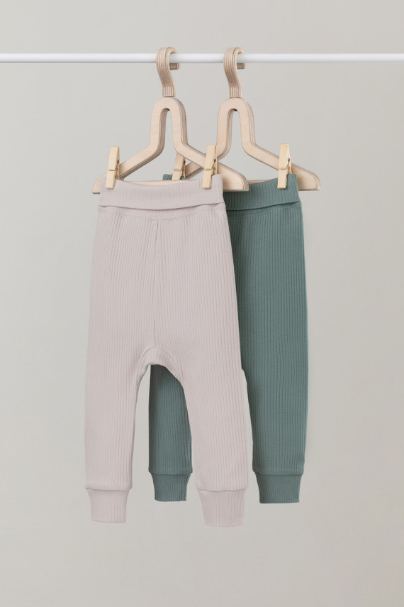 

Брюки для новорожденных CROCKID, К 400715-2уп, цвет - бежевый, Брюки