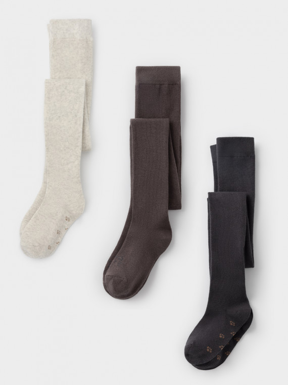 Колготки для мальчика в комплекте 3 штуки для мальчиков CROCKID К 9309-3 ФВ цвет - серый 1156₽