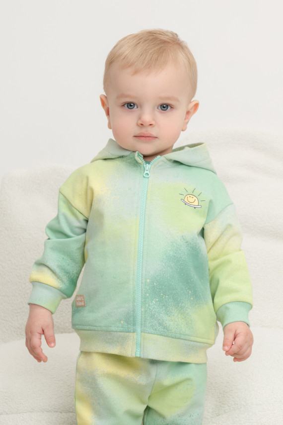 

Жакет для мальчиков CROCKID, КР 302423, цвет - голубой, Жакет