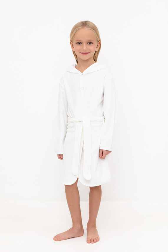 

Халат для девочек CROCKID, К 5765-1, цвет - сахар, Халат