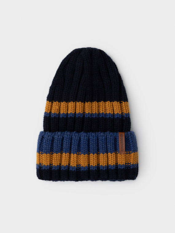 

Шапка для мальчиков CROCKID, КВ 20413/ш, цвет - темно-синий, Шапка