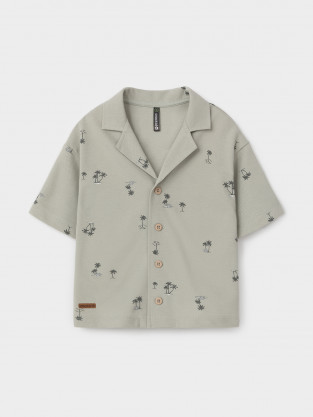 Рубашки для мальчика, артикул: КР 303042, цвет: зеленый