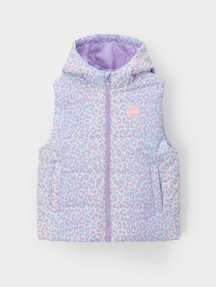 Жилет для девочки, артикул: ВК 35019/н/2 ГР (128-152), цвет: минт