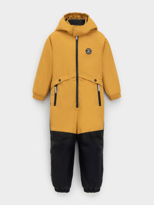 Комбинезоны утепленные для мальчика, артикул: ВК 60126/3 УЗГ, цвет: желтый
