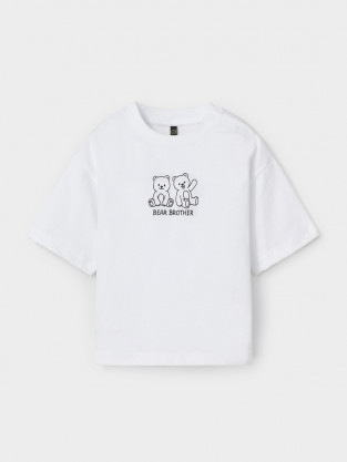 Футболка для мальчика, артикул: МП 303074, цвет: белый