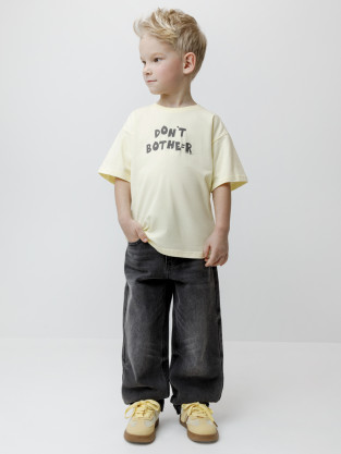 Футболка для мальчика, артикул: КР 303024-1, цвет: желтый