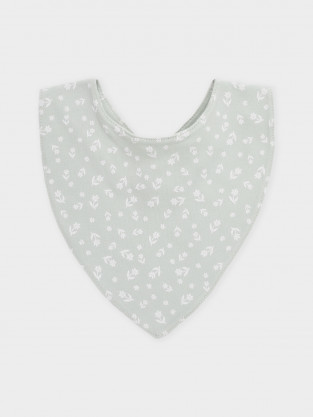 Нагрудник для новорожденных, артикул: К 8519, цвет: зеленый