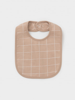 Нагрудник для новорожденных, артикул: К 8526, цвет: бежевый