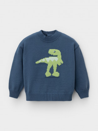 Джемпер для мальчика, артикул: КВ 30176, цвет: синий