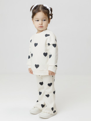 Брюки для девочки, артикул: КР 400936, цвет: сахар