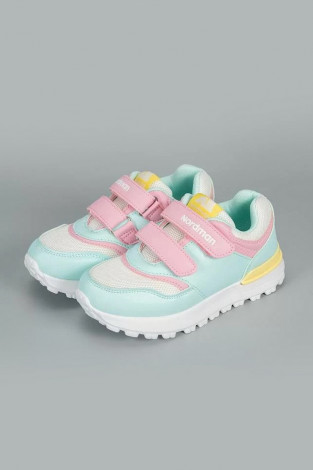 Ботинки, кеды для девочки, артикул: 2-2218-G02, цвет: минт