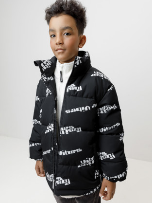 Куртки для мальчика, артикул: ВК 30166/н/1 ГР, цвет: черный3