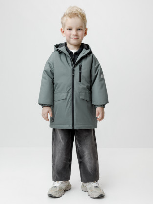 Куртки для мальчика, артикул: ВК 30169/2 ГР (128-152), цвет: зеленый