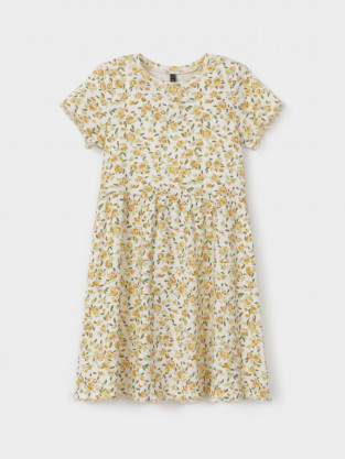 Платье для девочки, артикул: КР 5793, цвет: сахар