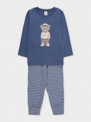 Пижама для мальчика, артикул: К 1606, цвет: синий