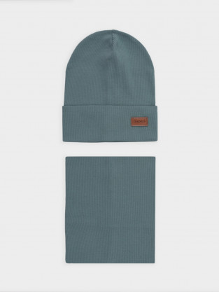 Шапка для мальчика, артикул: К 8149, цвет: зеленый