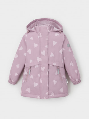 Куртка для девочки, артикул: ВК 32190/н/2 УЗГ, цвет: фиолетовый