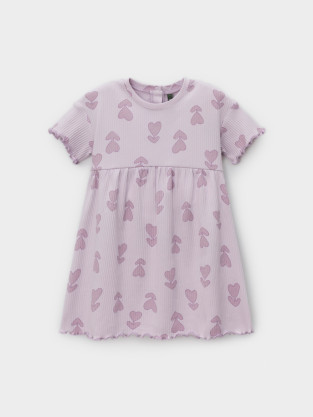 Платье для девочки, артикул: КР 5963, цвет: фиолетовый