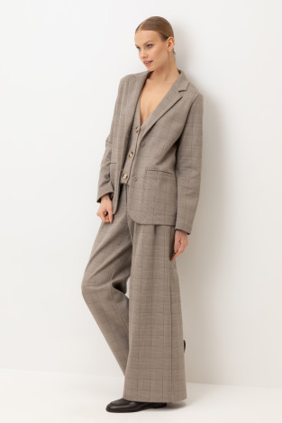 Жакеты, куртки женские для мам, артикул: ЕВТ 3341, цвет: бежевый