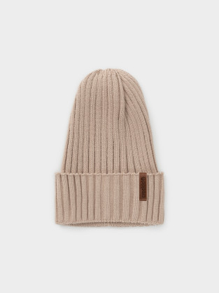 Шапка для девочки, артикул: КВ 20447, цвет: бежевый