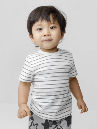 Футболка для мальчика, артикул: КР 303020, цвет: сахар