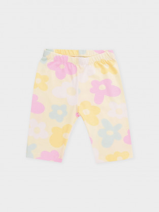 Велосипедки для девочки, артикул: КР 4036-1, цвет: желтый