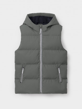 Жилеты для мальчика, артикул: ВК 35022/4 ГР (128-152), цвет: хаки