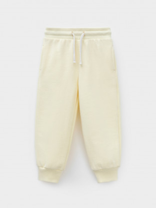 Брюки для девочки, артикул: КР 400896, цвет: желтый