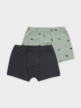 Трусы для мальчика, артикул: К 1912-2уп, цвет: зеленый