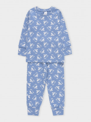 Пижама для мальчика, артикул: К 1552, цвет: синий