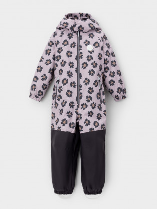 Комбинезоны утепленные для девочки, артикул: ВК 60111/н/7 УЗГ, цвет: розовый