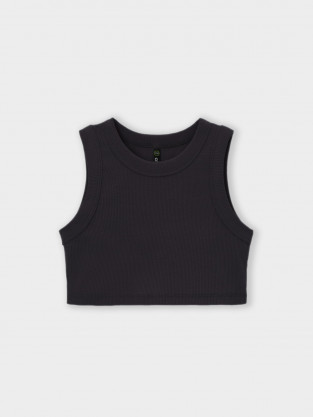 Футболка для девочки, артикул: КР 303013-1, цвет: темно-серый