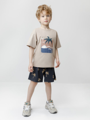 Шорты для мальчика, артикул: КР 400923, цвет: темно-синий