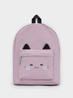 Рюкзак для девочки, артикул: АКС 1006/18 ГР, цвет: фиолетовый