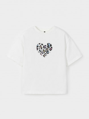 Футболка для девочки, артикул: КР 303016, цвет: сахар