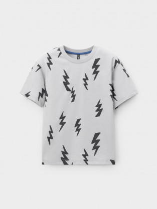 Футболка для мальчика, артикул: КР 302979, цвет: светло-серый5