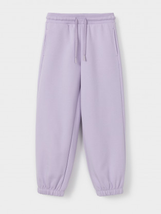 Брюки для девочки, артикул: КР 400872, цвет: фиолетовый