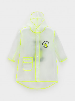 Пальто для девочки, артикул: ВК 32185/4 ФВ, цвет: белый