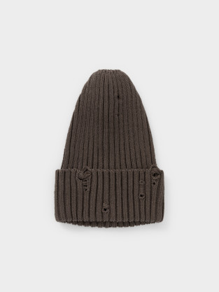 Шапка для мальчика, артикул: КВ 20445, цвет: коричневый