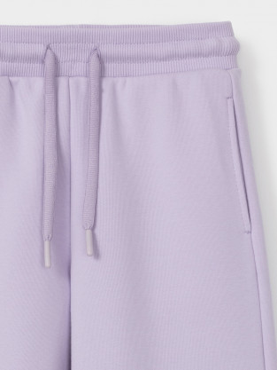 Брюки для девочки, артикул: КР 400872-1, цвет: фиолетовый - 2 фото