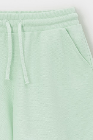 Шорты для девочки, артикул: КР 400904-1, цвет: зеленый - 2 фото