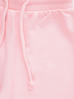 Брюки для девочки, артикул: КР 400912, цвет: светло-розовый - 2 фото