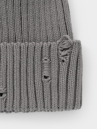 Шапка для мальчика, артикул: КВ 20445, цвет: серый - 2 фото